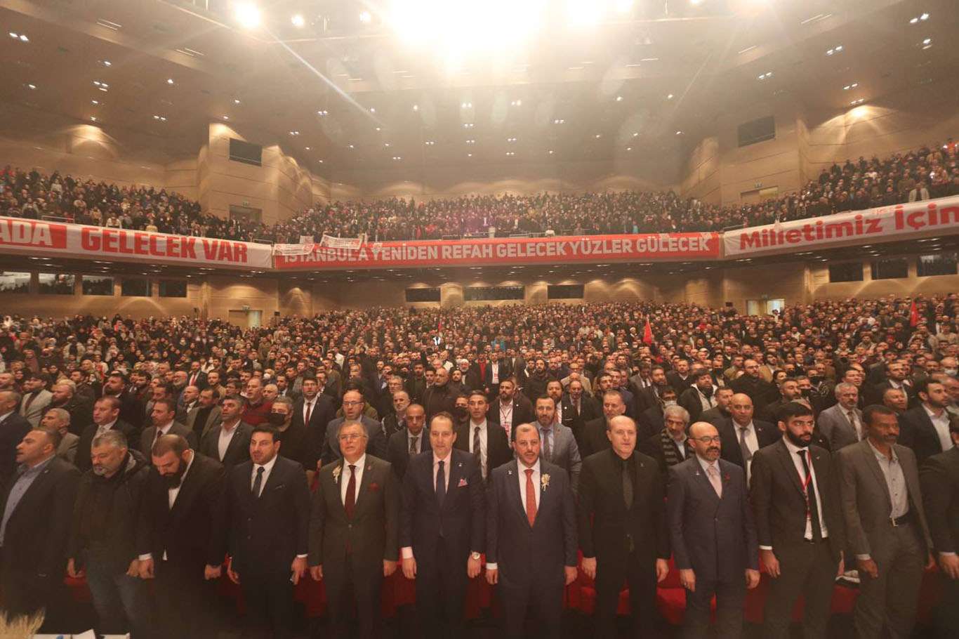 Yeniden Refah Partisi İstanbul kongresini gerçekleştirdi 