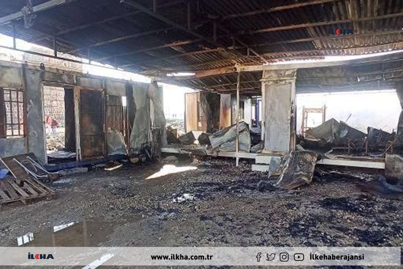 Diyarbakırda evlerin camını kıran ve konteynırları yakan 2 kişi yakalandı