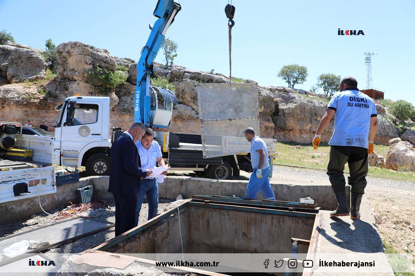 Diyarbakırda içme suyu ekipmanları yenileniyor  