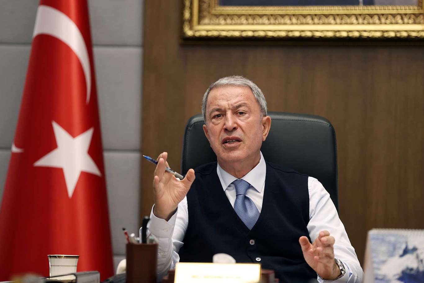 Bakan Akar: Türkiye’nin ‘hayır’ demesiyle iki ülke NATO’ya giremez  