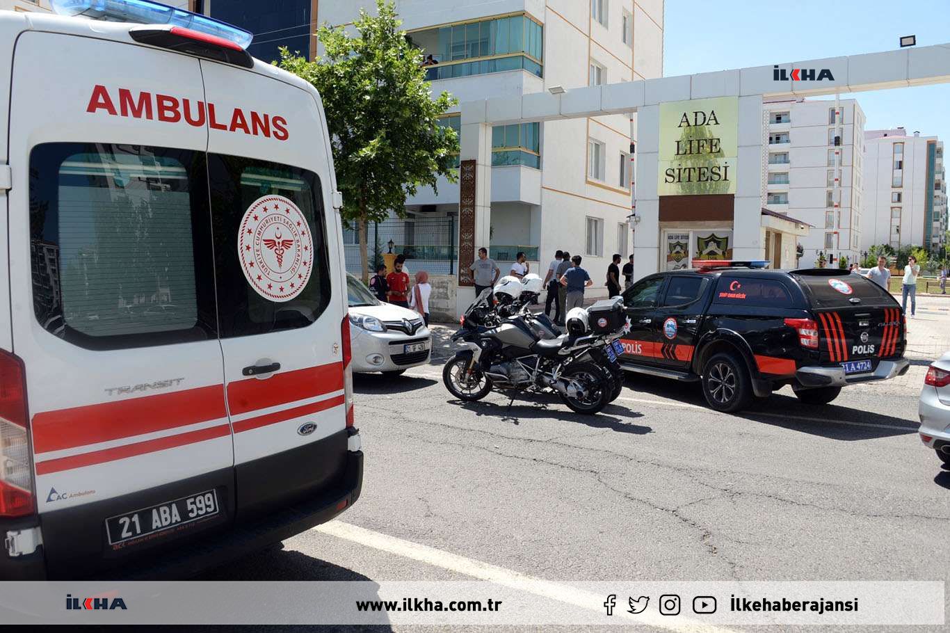 Diyarbakırda akrabalar arasında silahlı kavga: 3 yaralı 8 gözaltı 