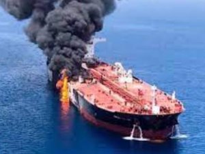 Umman Körfezinde petrol tankerine dron saldırısı
