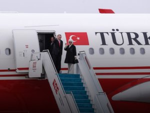 Cumhurbaşkanı Erdoğan Katara gitti  