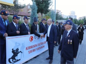 Vali Demirtaş, Gazileri KKTCye Uğurladı