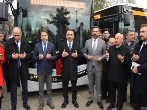 Siirt Belediyesi 11 adet otobüsü filosuna kattı 