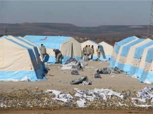 Diyarbakırda yeni çadır kent kuruluyor  
