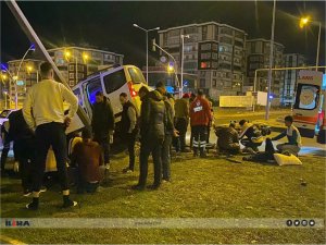 Diyarbakırda trafik kazası: 6 Yaralı