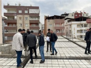 Siirt Belediyesi inşaatlardaki denetimlerini arttırdı 