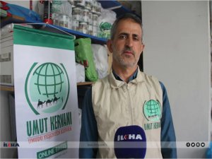 Umut Kervanından Midyat’taki depremzedelere Ramazan öncesi gıda yardımı