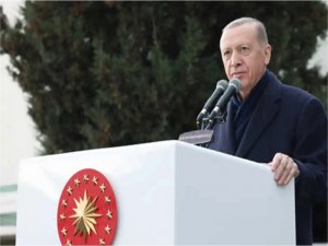 Cumhurbaşkanı Erdoğan temel atma töreninde konuştu: 650 bin konutu 1 yıl içinde teslim edeceğiz  
