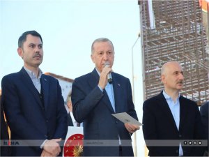 Cumhurbaşkanı Recep Tayyip Erdoğan, Adıyaman Yeni Afet Konutları Temel Atma Törenine katıldı 