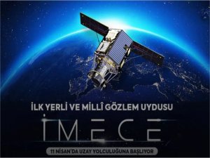 Cumhurbaşkanı Erdoğandan İMECE uydusu paylaşımı  