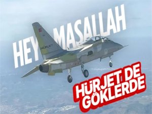 Türkiyenin hafif taarruz uçağı Hürjet ilk uçuşunu gerçekleştirdi