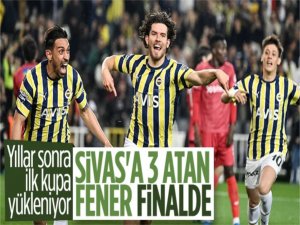 Sivassporu yenen Fenerbahçe, Türkiye Kupasında finalde