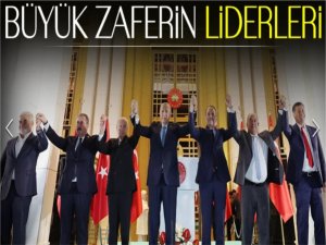 Cumhurbaşkanı Erdoğan Cumhur İttifakı liderleriyle görüştü