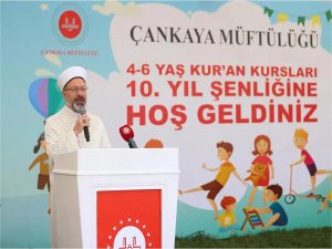 Prof. Dr. Ali Erbaş: Kuran kursu öğreticileri zoru başarıyorlar  