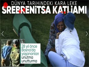28 yıldır dinmeyen acı: Srebrenitsa Katliamı yıl dönümünde anılıyor