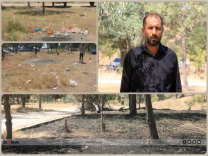 Atatürk Baraj Gölü kenarındaki piknik alanları çöplüğü andırıyor  