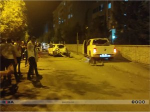 Diyarbakırda maddi hasarlı kaza  