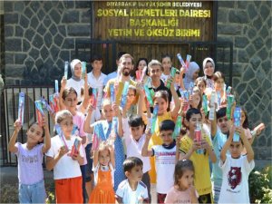 Diyarbakırda çocuklara diş sağlığı eğitimi verildi  