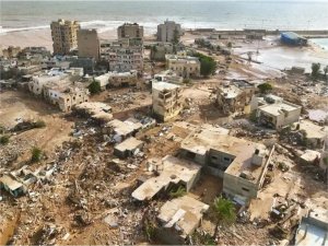 Libyada sel felaketinde bilanço ağırlaşıyor