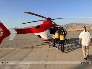 40 günlük bebek ambulans helikopterle hastaneye kaldırıldı  