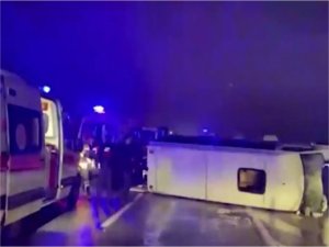 Diyarbakır’da trafik kazası: 14 yaralı 