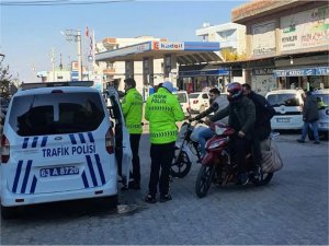 Şanlıurfada 114 motosiklet trafikten men edildi  