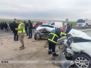 Mardinde trafik kazası: 4 yaralı  