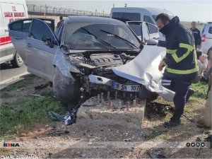 Mardinde trafik kazası: 1i ağır 5 yaralı 
