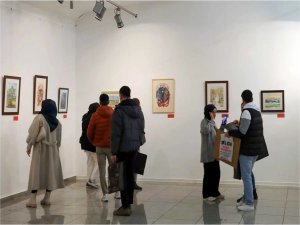Suluboya Ressamları Sergisi Diyarbakır’da açıldı 