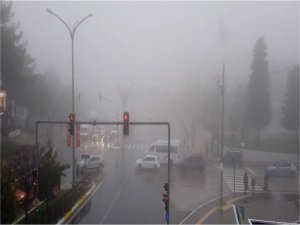 Mardin’de yoğun sis etkili oldu  