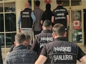 Şanlıurfa’da bir haftalık uyuşturucu operasyonu: 8 tutuklama  