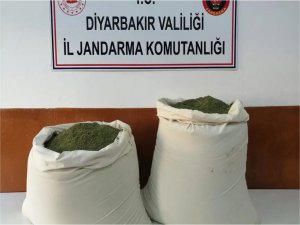 Diyarbakırda 67 kilogram esrar ele geçirildi  