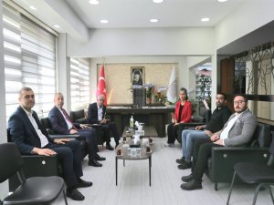 Mardin Barosu’dan Eş Başkanlara Ziyaret