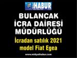 İcradan satılık 2021 model Fiat Egea