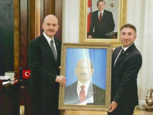 BATÜ Rektörü Demir’den İçişleri Bakanı Soyluya ziyaret
