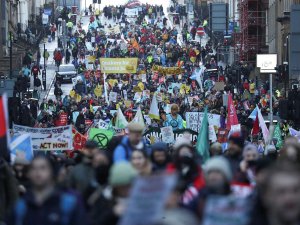Belçikada “iklim değişikliği” protestosu