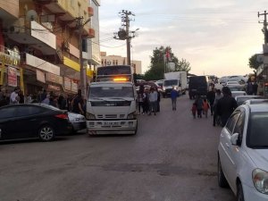 Mardinde maddi hasarlı kaza
