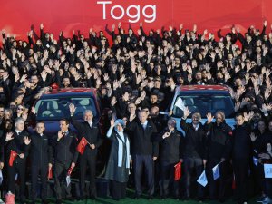 TOGG banttan indi! Cumhurbaşkanı Erdoğan: Hayırlı olsun