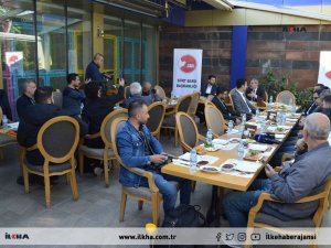 Yeni Siirt Baro Başkanı Alptekin basın mensuplarıyla bir araya geldi