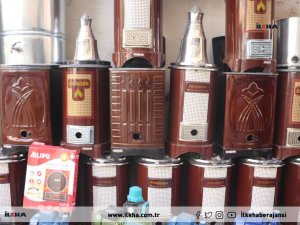 Mardinde odun sobası satışları başladı