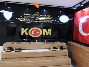Şanlıurfada tefecilere yönelik operasyonda silah ve mühimmat ele geçirildi