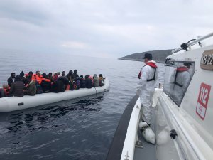 Ege Denizinde düzensiz göçmen hareketliliği