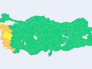 Meteorolojiden 7 il için sarı ve turuncu kodlu uyarı