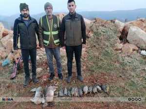 Siirt’te kaçak avcılara idari para ve tazminat cezası kesildi