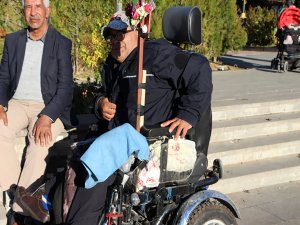 Engelli vatandaş, akülü araçlarının bakım ihtiyacının karşılanmasını talep ediyor