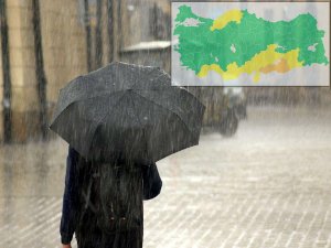 Meteorolojiden 20 il için turuncu ve sarı kodlu uyarı
