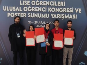Batmanlı öğrenciler TÜBİTAK’ta Türkiye ikincisi oldu