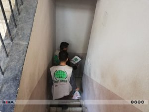 Yeşilli Umut Kervanı kırmızı et yardımında bulundu